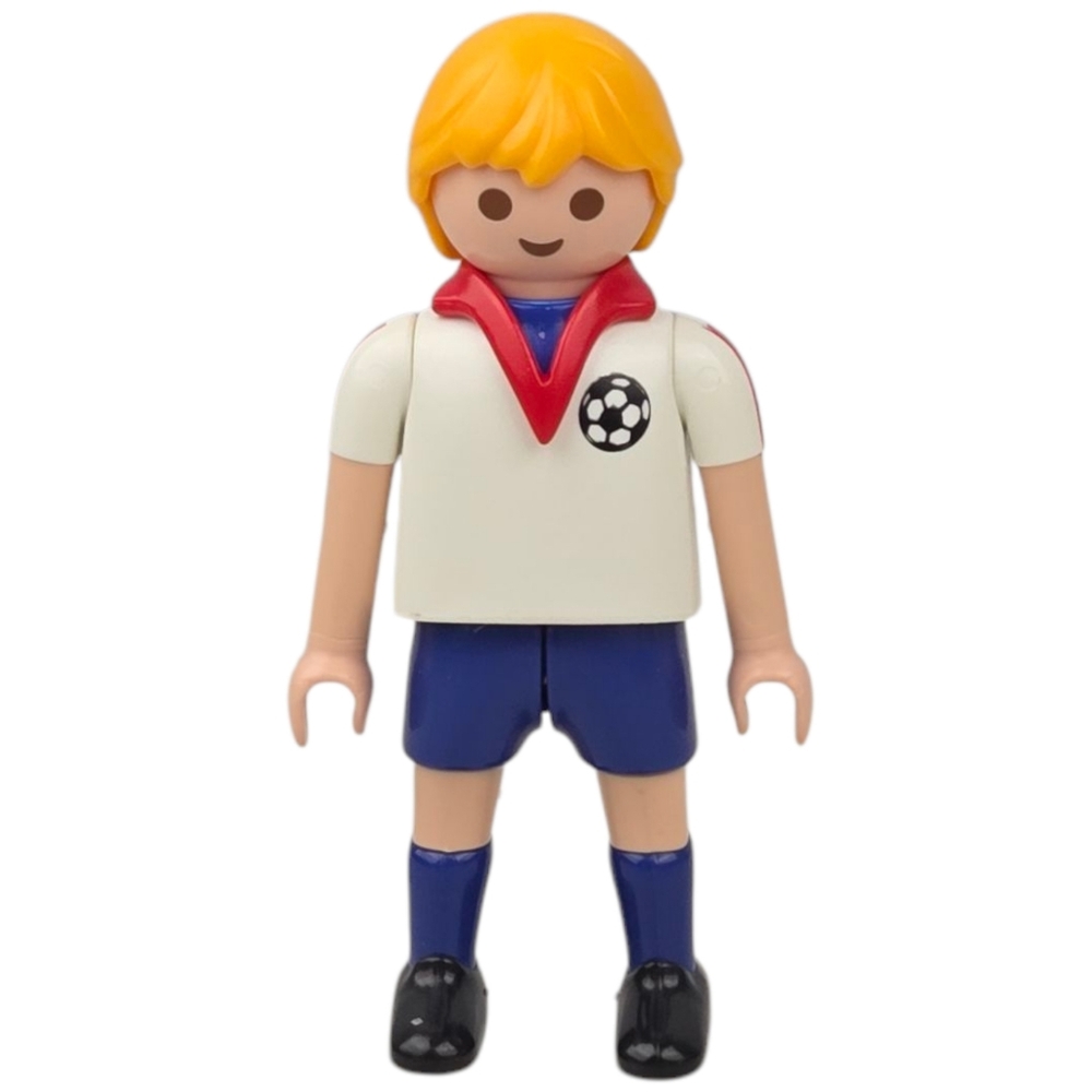 Playmobil #4709 England World Cup Soccer Player 3" Figure - Geobra 2006 READ**